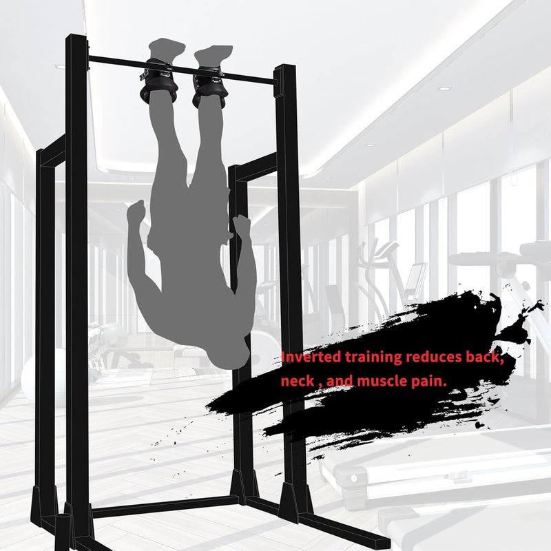 powerfeng Anti Gravity Inversion Hang Up Boots: Gravity Boots Hanging Upside Down for Inversion Decompression Stretching Back & Abdominal Exercise Home Gym - Image 4